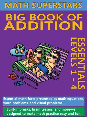 cover image of Math Superstars Big Book of Addition